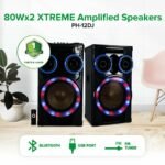 80Wx2 XTREME Amplified Speaker | PH-12DJ